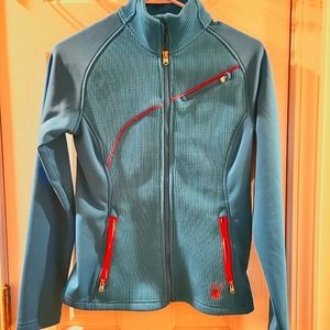 Spyder Jacket Turquiouse Size Small